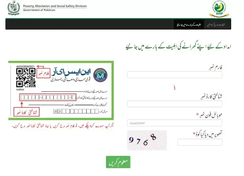 Ehsaas Program App 12000 Online Check Registration 2024